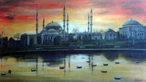 Sultan Ahmet Camii 100X50 cm - 1998